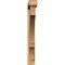 Ekena Millwork Balboa Block Smooth Bracket w/ Offset Brace, Western Red Cedar, 5 1/2"W x 46"D x 46"H BKT0604X46X46BOA05SWR - alternate 4